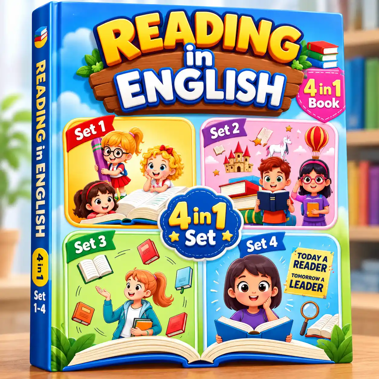 Beginning Reading in English (Set 1-2-3-4)
